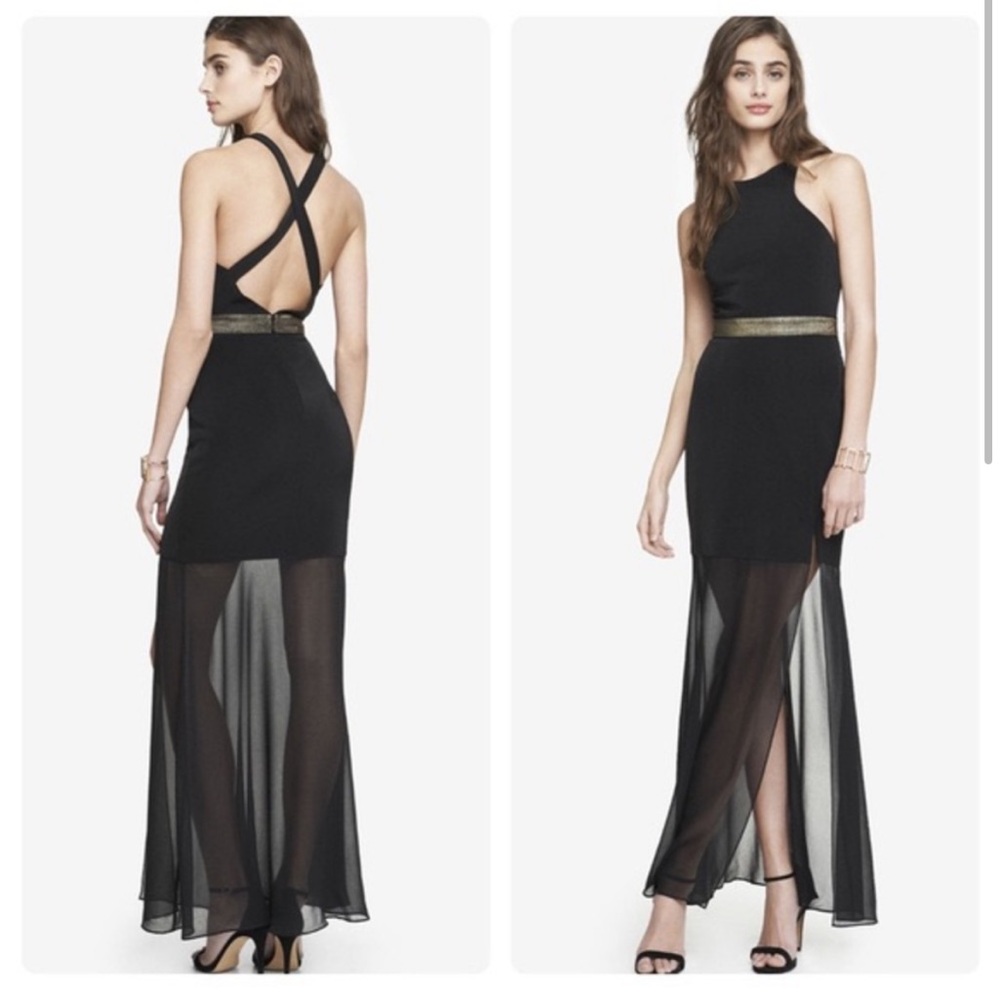 Express maxi formal dress